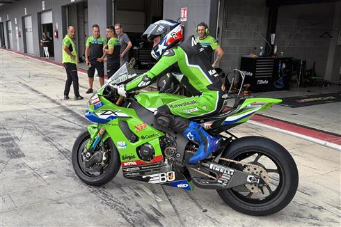 Two intense and productive days of testing at Cremona Circuit